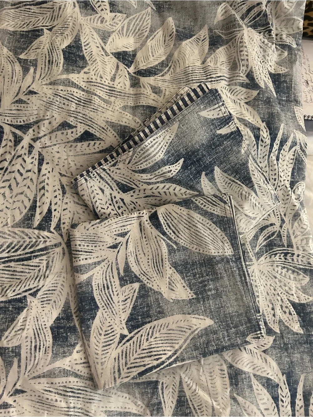LIKE NEW TO LIGHT USE RALPH LAUREN KING 3PC DUVET COVER SET EVAN BOTANICAL
